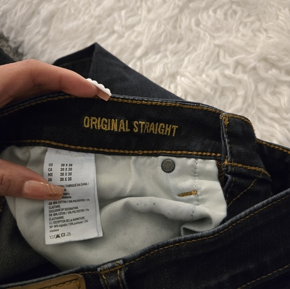 American Eagle Outfitters Extreme Flex Jeans. Size 30x30. Good preowned conditio - Picture 6 of 6